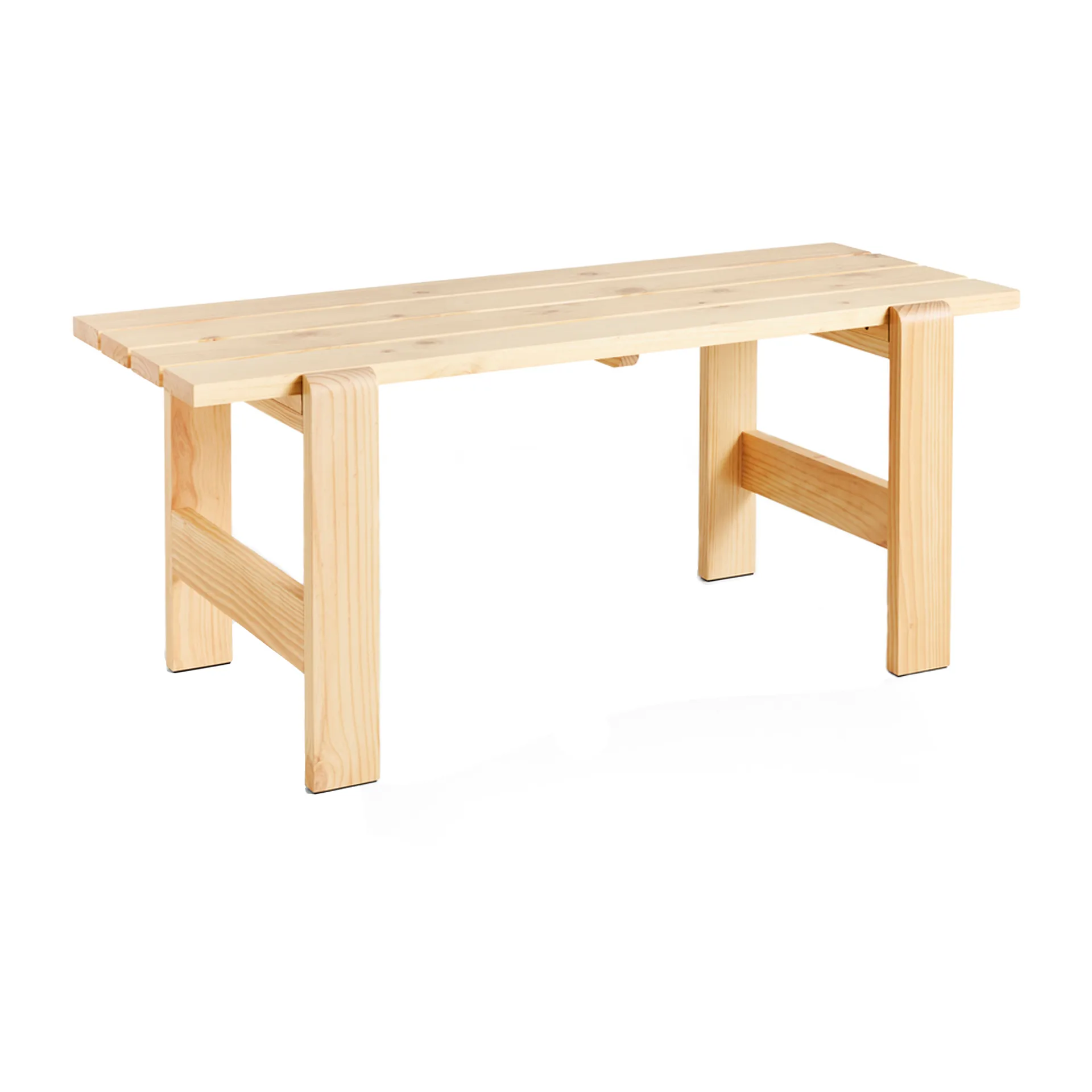 Weekday Tisch 180x66 cm Kiefernholz lackiert, Natural HAY