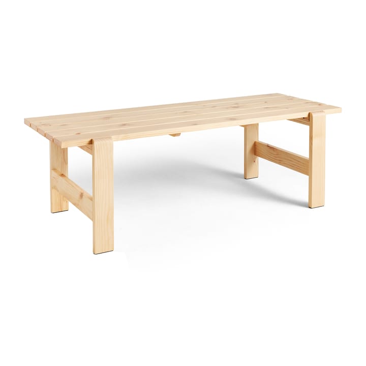 Weekday Tisch 230x83 cm Kiefernholz lackiert - Natural - HAY