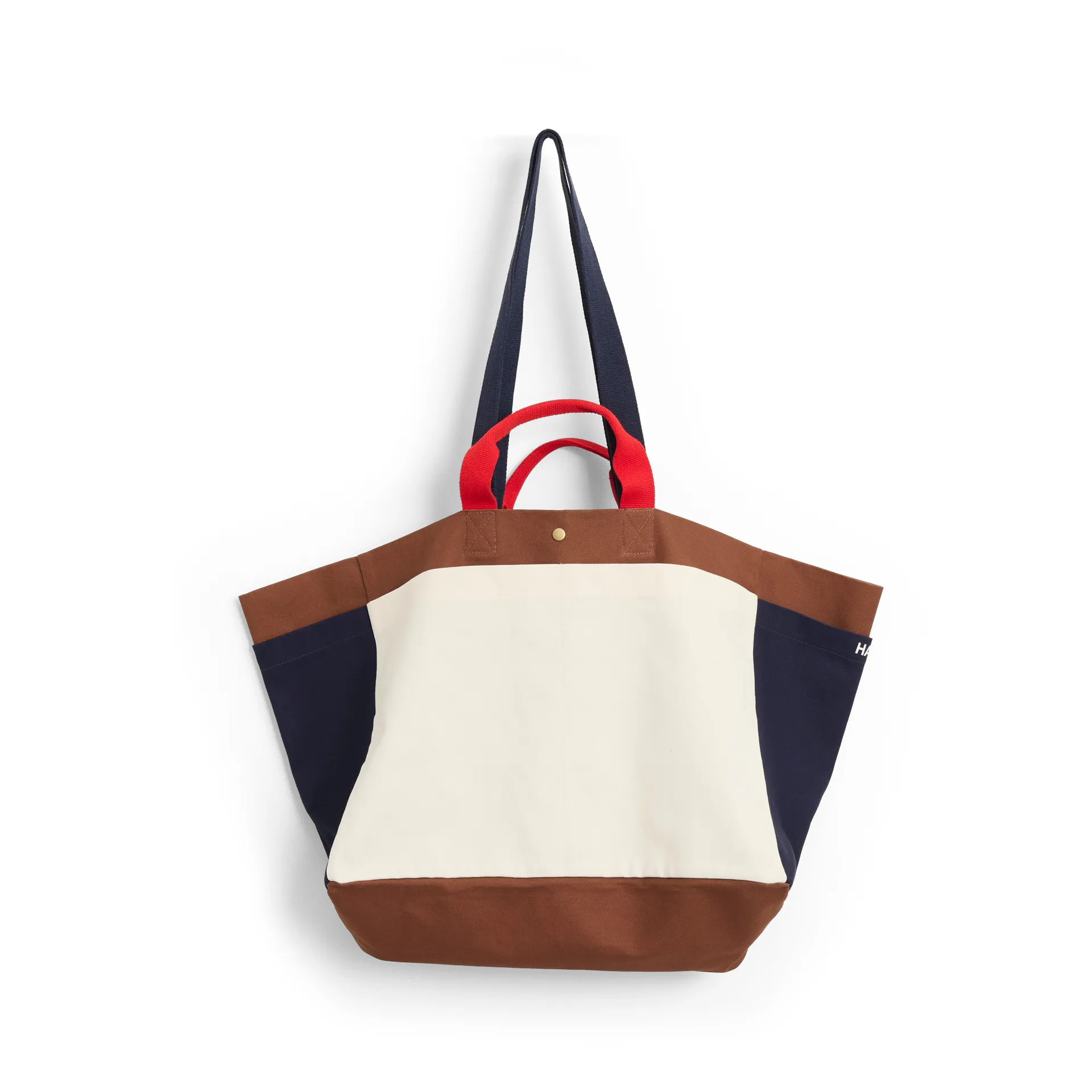 Weekend Bag Organic Tasche M, Cream multi HAY