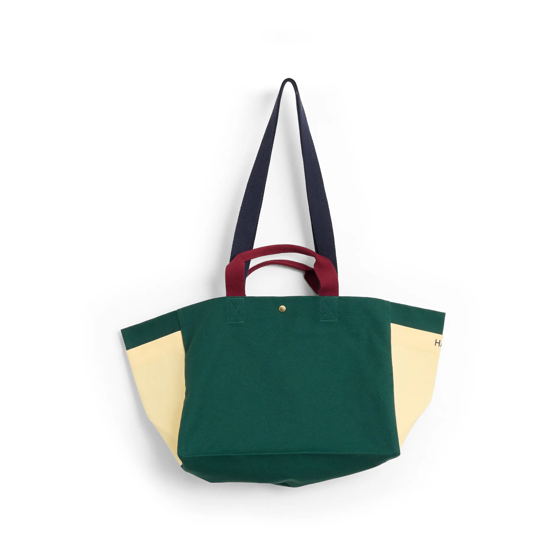 Weekend Bag Organic Tasche S, Dark green multi HAY