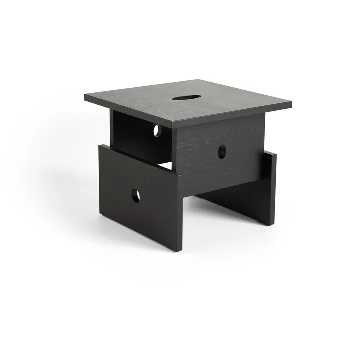 Wood Box Couchtisch - Schwarz lackierte Eiche - HAY