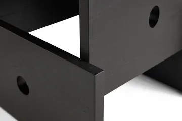 Wood Box Couchtisch - Schwarz lackierte Eiche - HAY