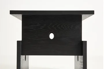 Wood Box Couchtisch - Schwarz lackierte Eiche - HAY