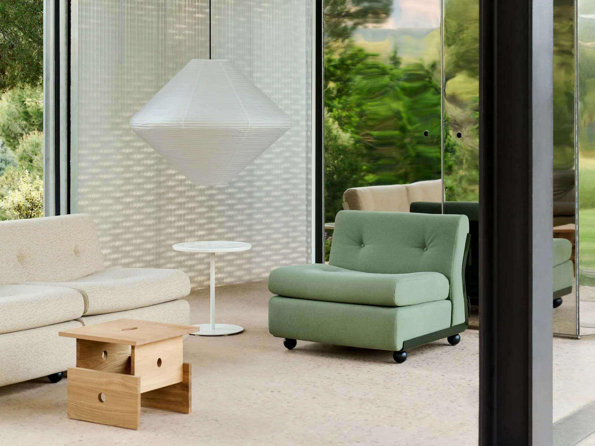 Wood Box Sofatisch, geölte Eiche HAY