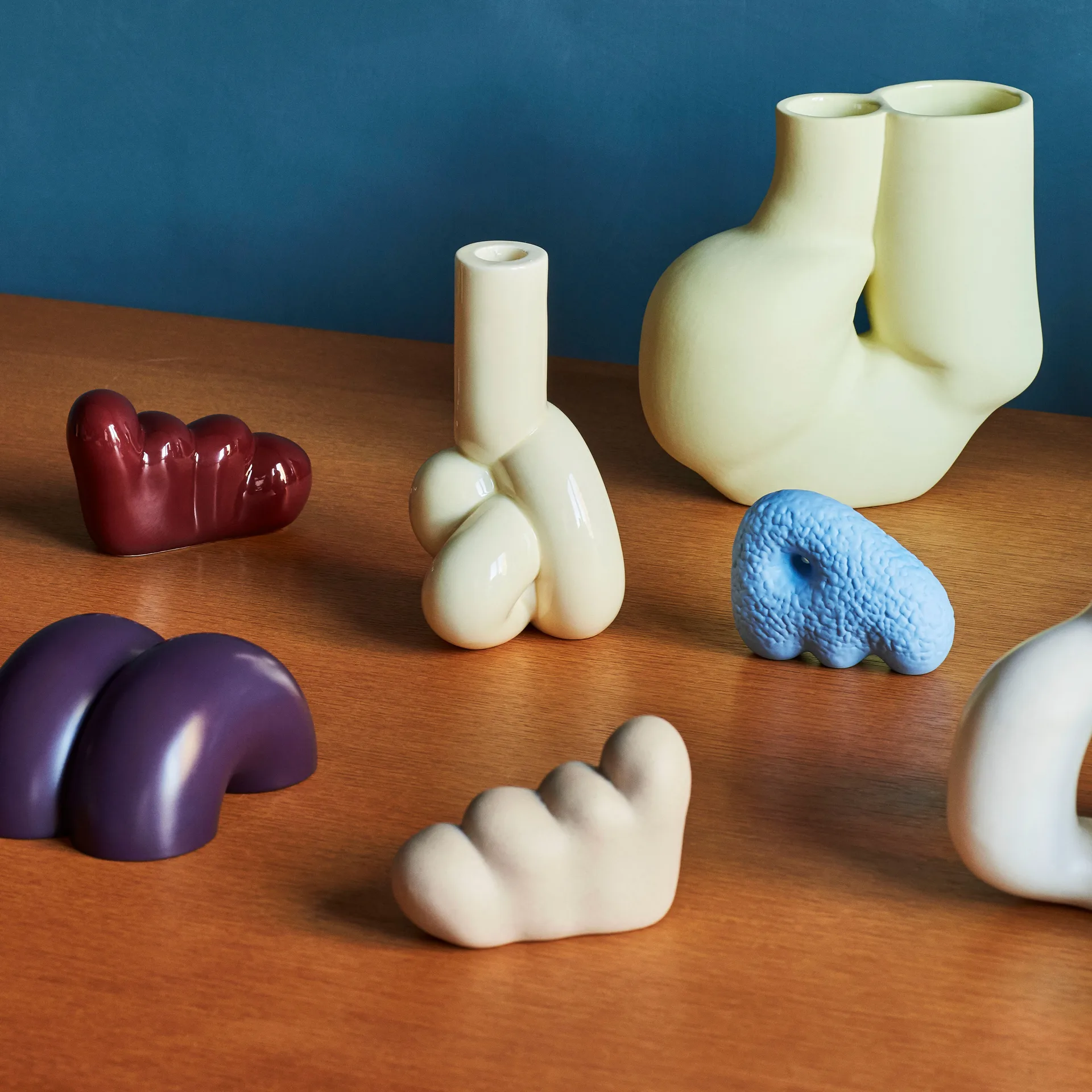 W&S Soft Kerzenhalter, Soft yellow HAY