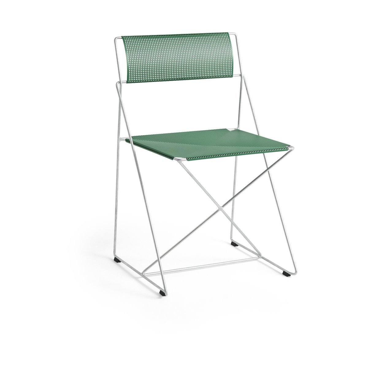 HAY X-Line Indoor Outdoor Stuhl Leek green-hot galvanised