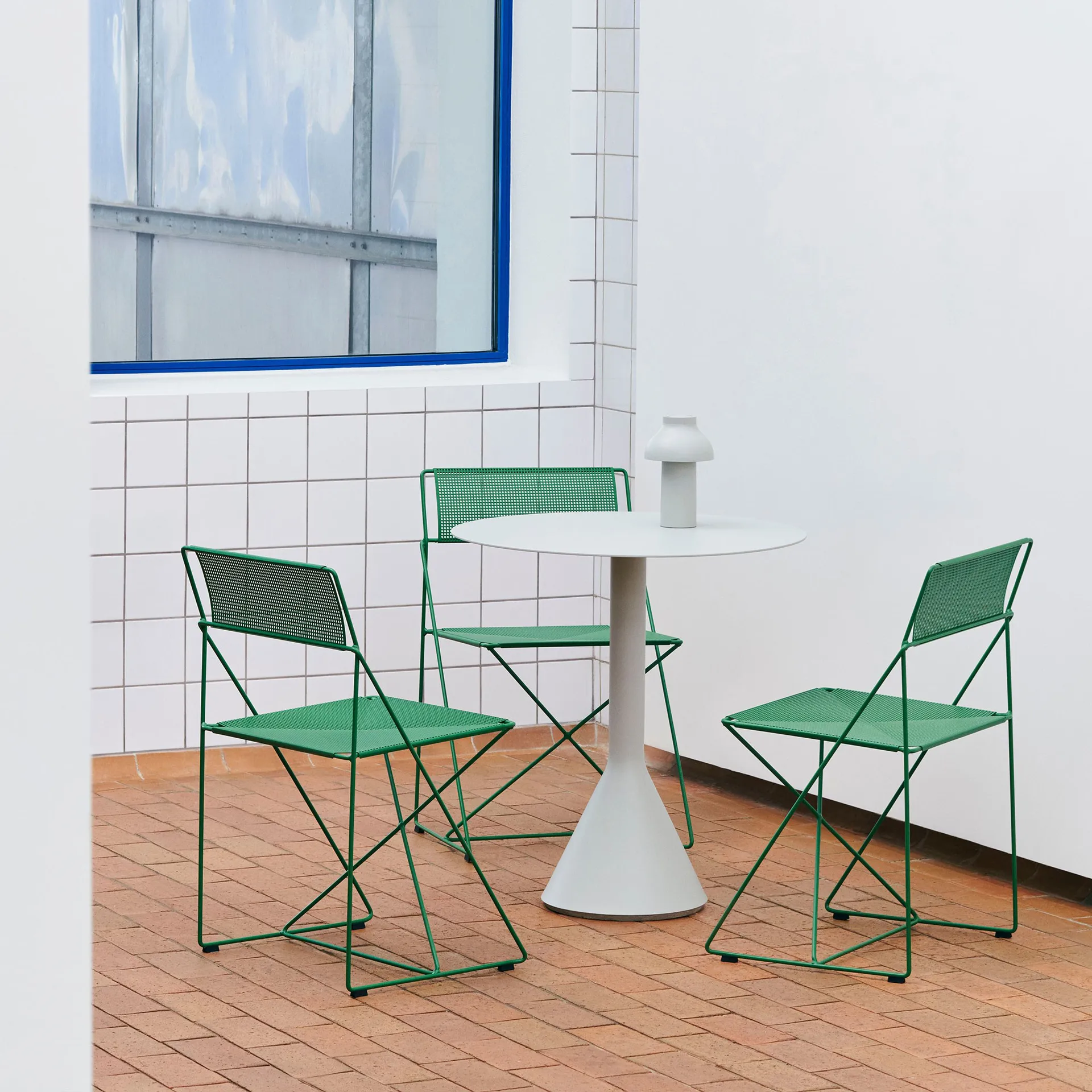 X-Line Indoor Outdoor Stuhl, Leek green HAY