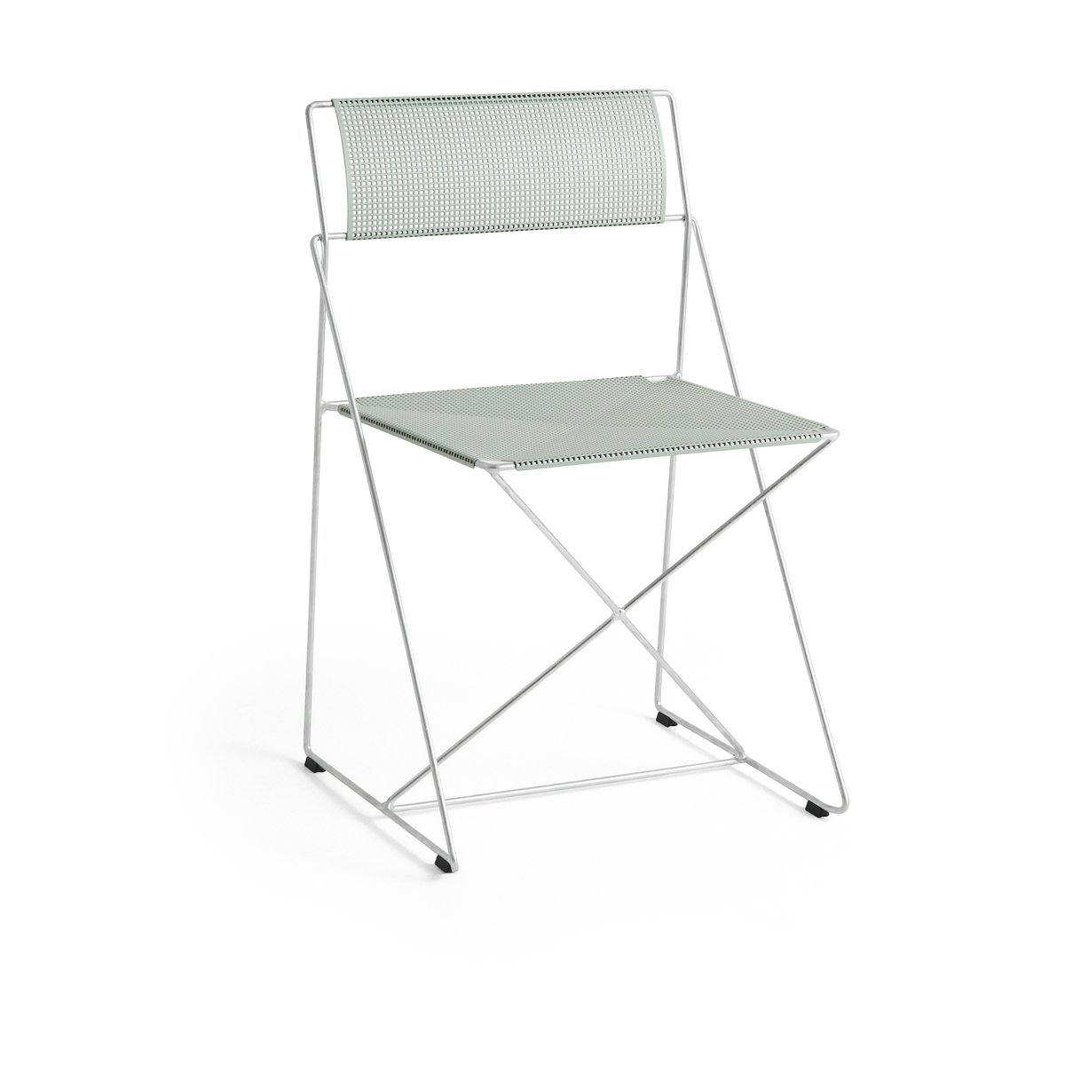 HAY X-Line Indoor Outdoor Stuhl Pale linden-hot galvanised