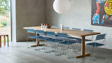 X-Line Indoor Stuhl - Powder blue - HAY