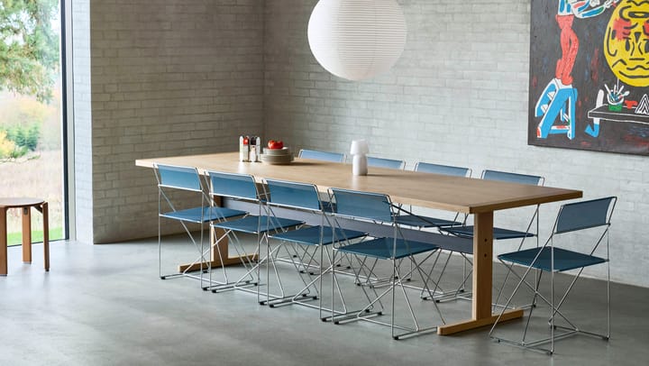 X-Line Indoor Stuhl, Powder blue HAY