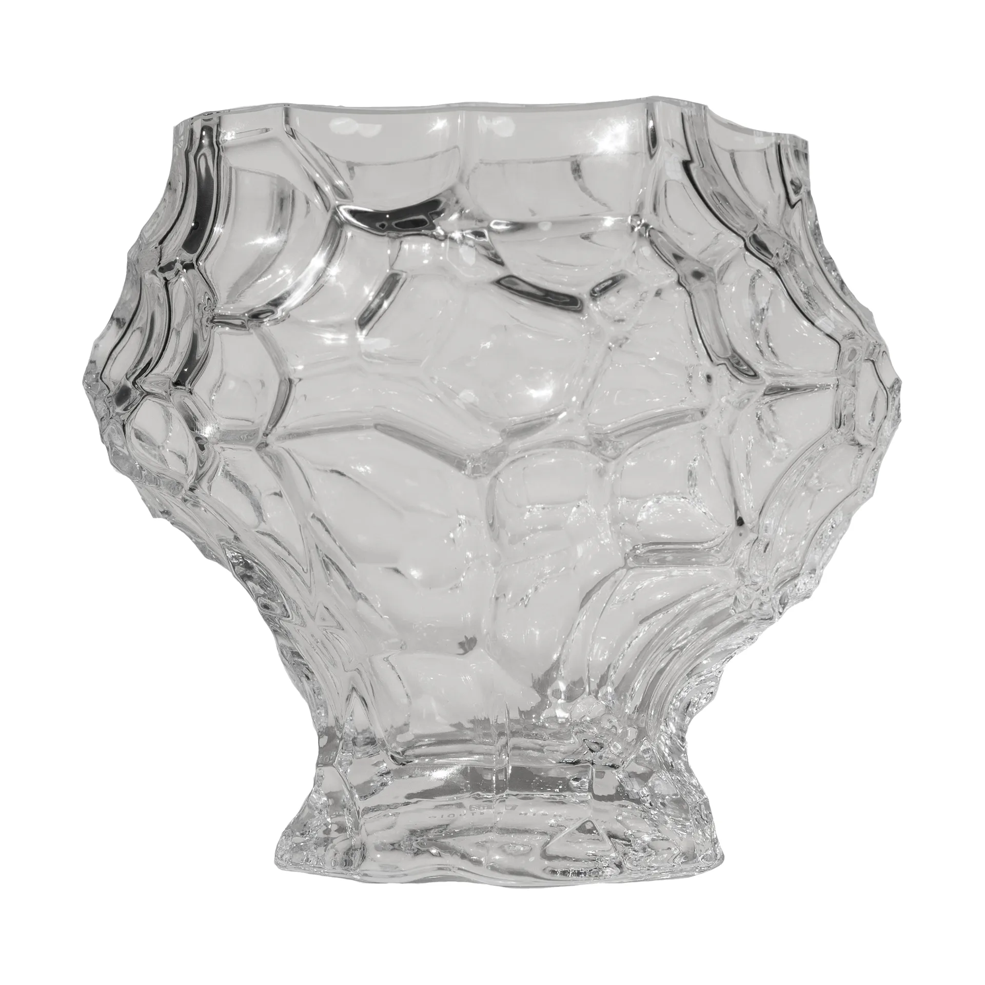Canyon medium Vase 18 cm, Clear Hein Studio
