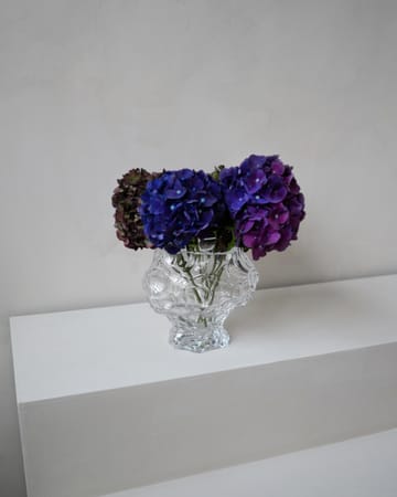Canyon medium Vase 18 cm - Clear - Hein Studio