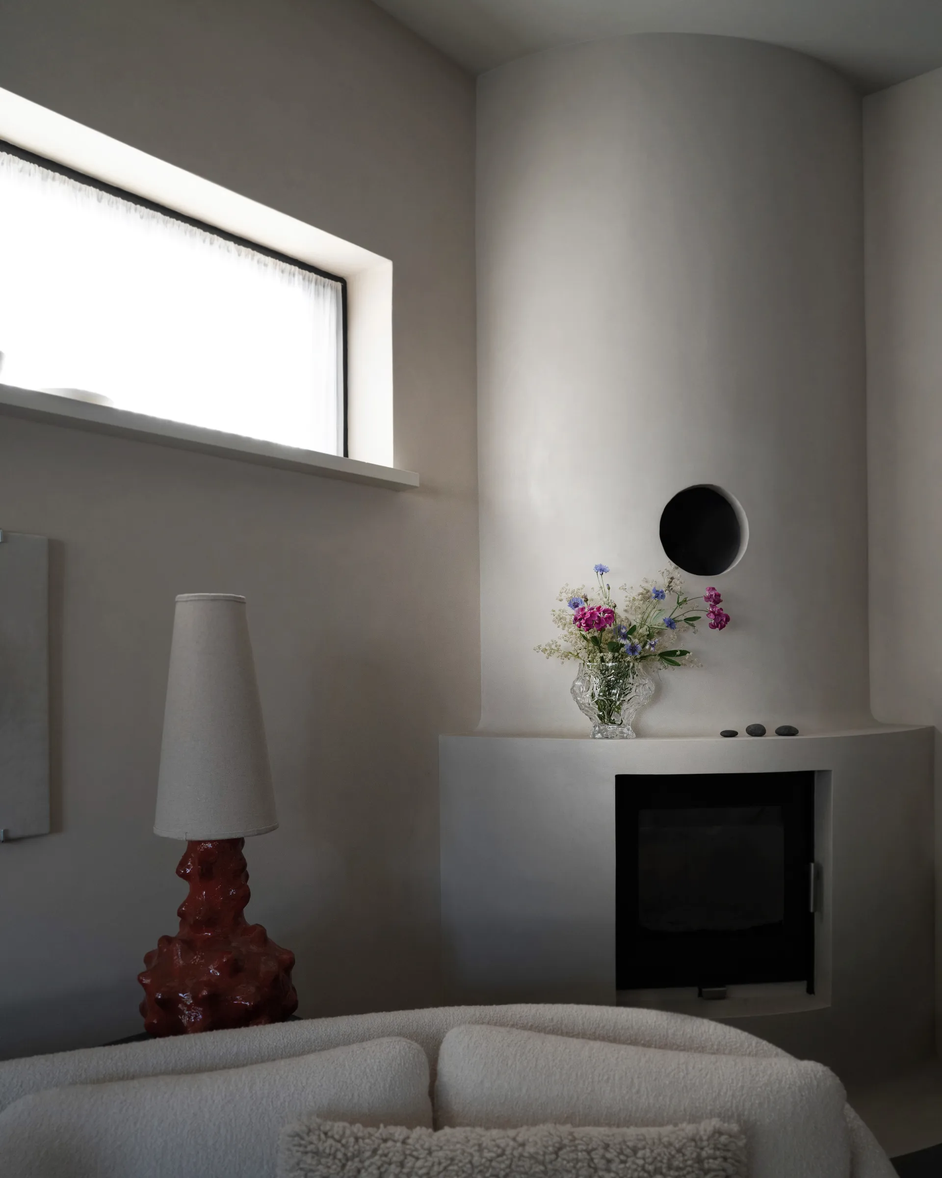 Canyon medium Vase 18 cm, Clear Hein Studio