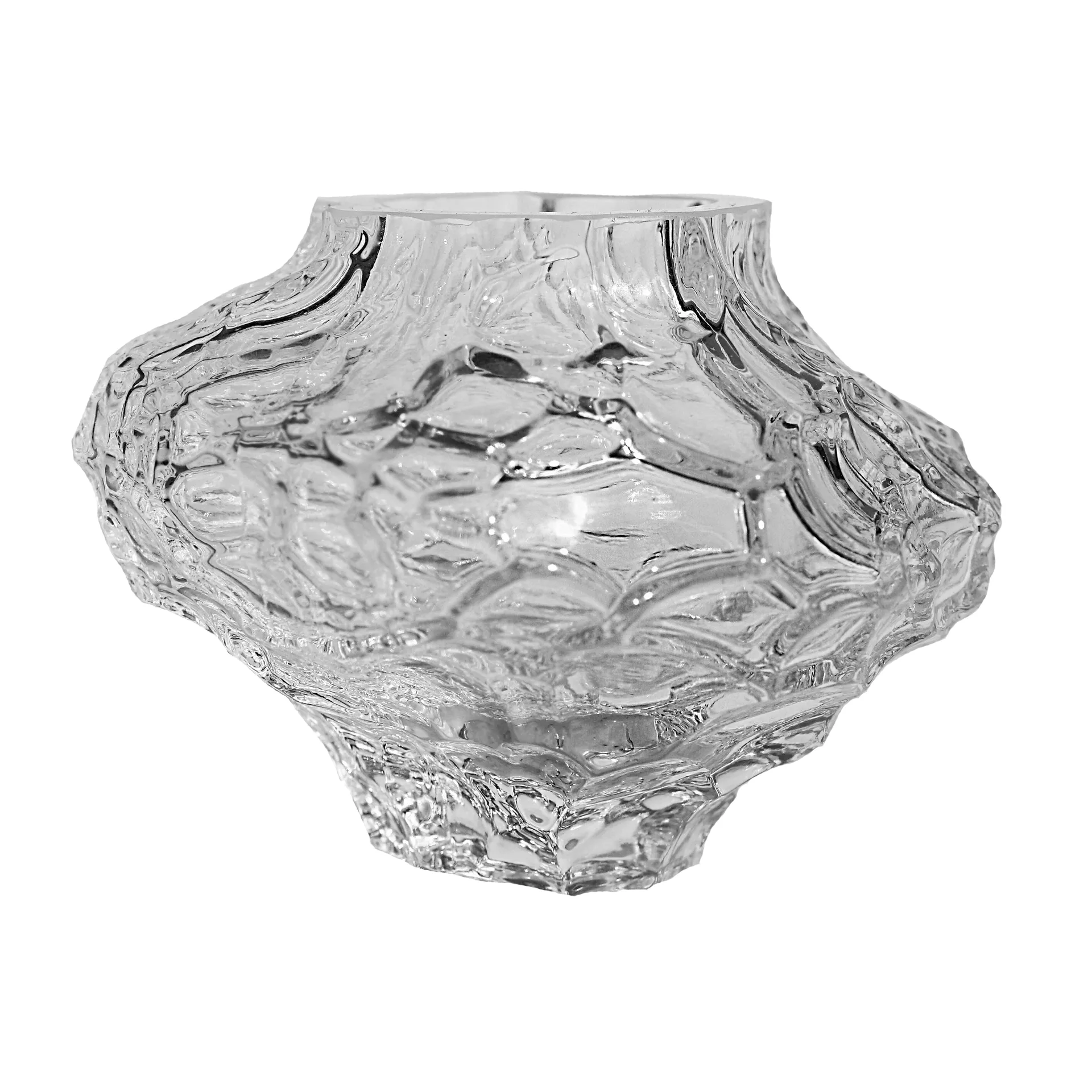 Canyon Mini Vase 8 cm, Clear Hein Studio