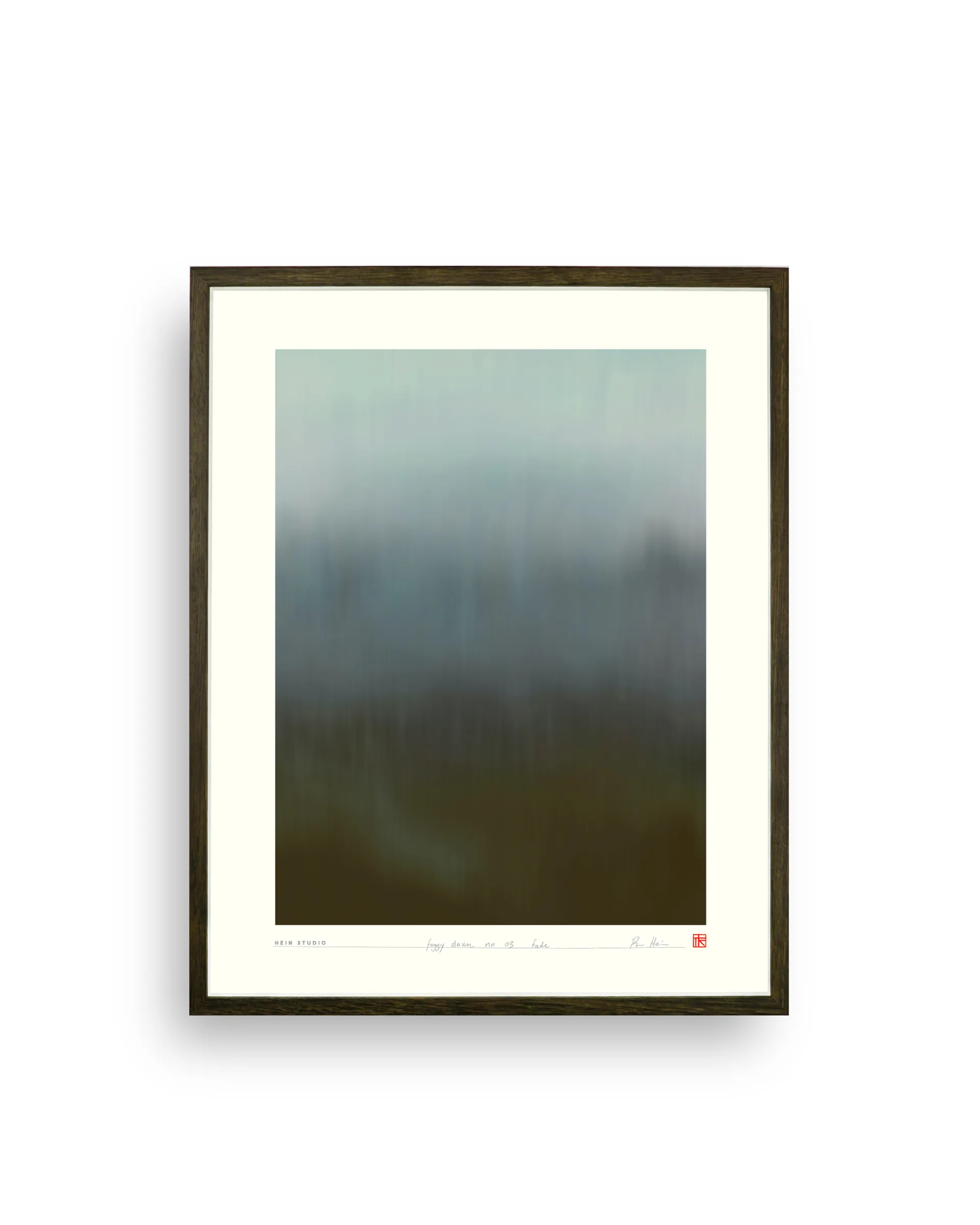 Foggy Dawn Poster 40 x 50 cm, No. 03 Hein Studio