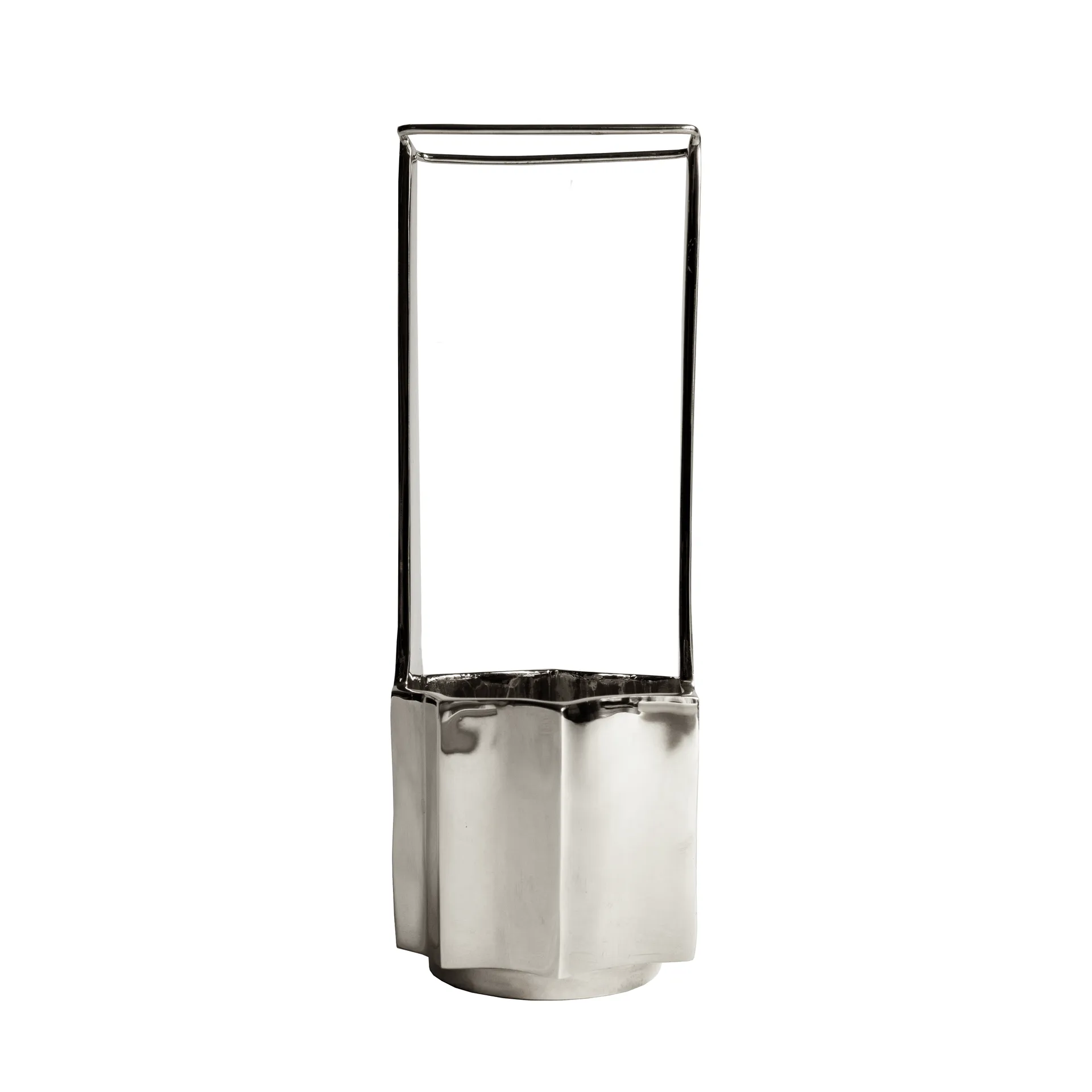 Ikebana Vase 30 cm, Nickel Hein Studio