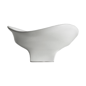 Nami Schale groß 20x23 cm - White - Hein Studio