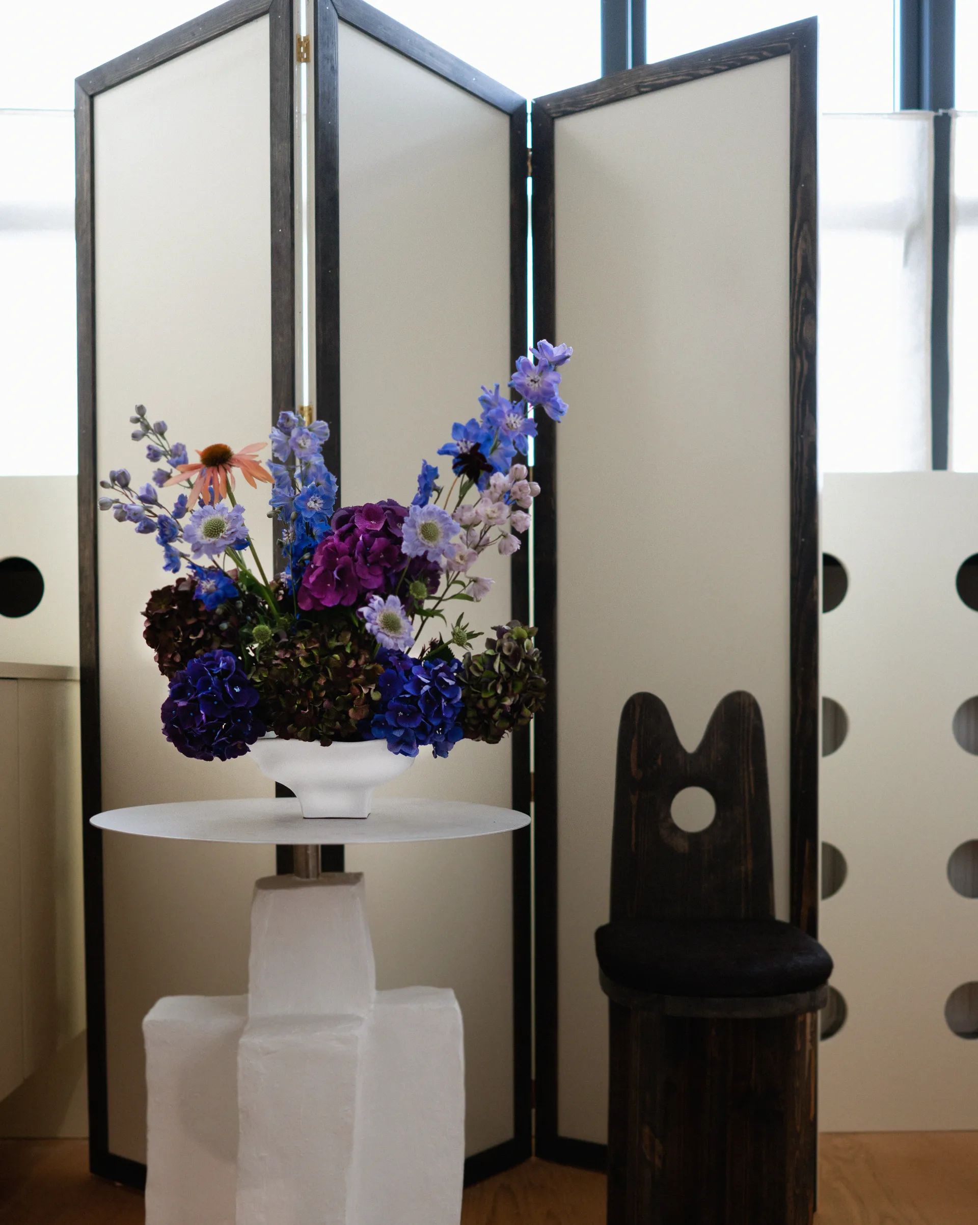 Nami Schale groß 20x23 cm, White Hein Studio