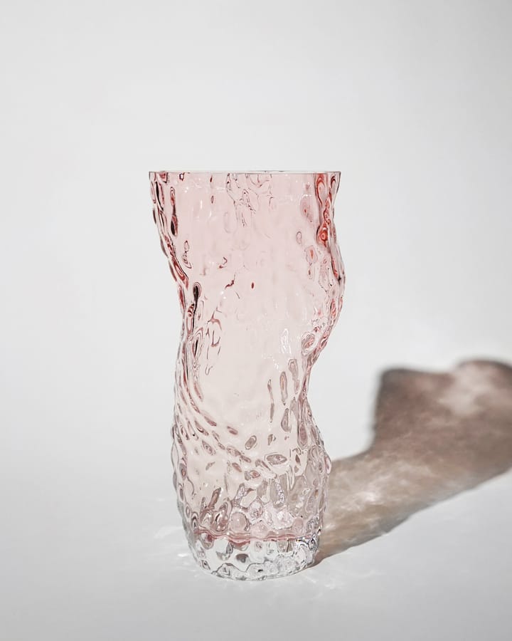 Ostrea Rock Glasvase 30 cm - Pale rose - Hein Studio