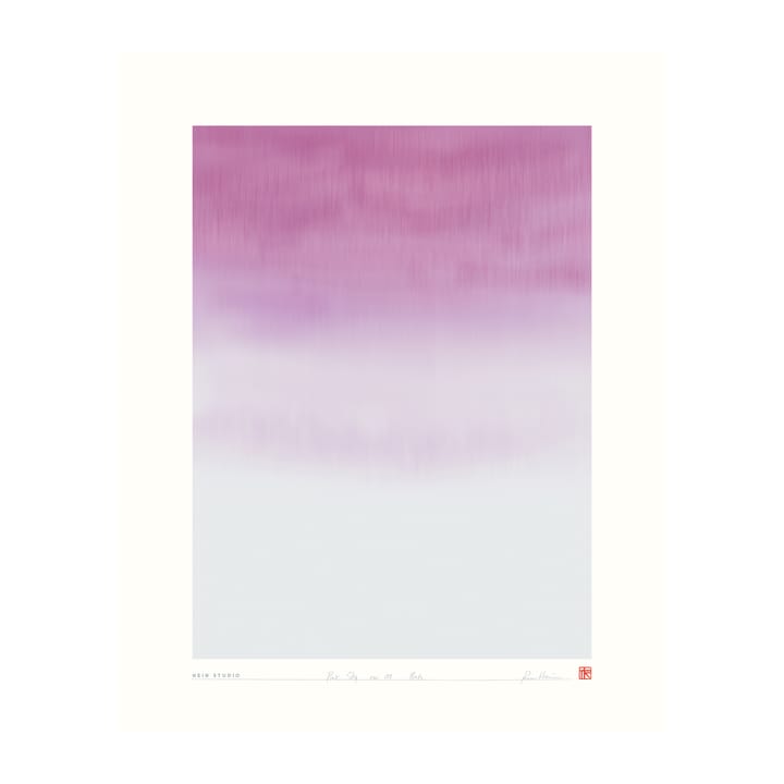 Pink Sky Poster 40 x 50 cm, No. 01 Hein Studio