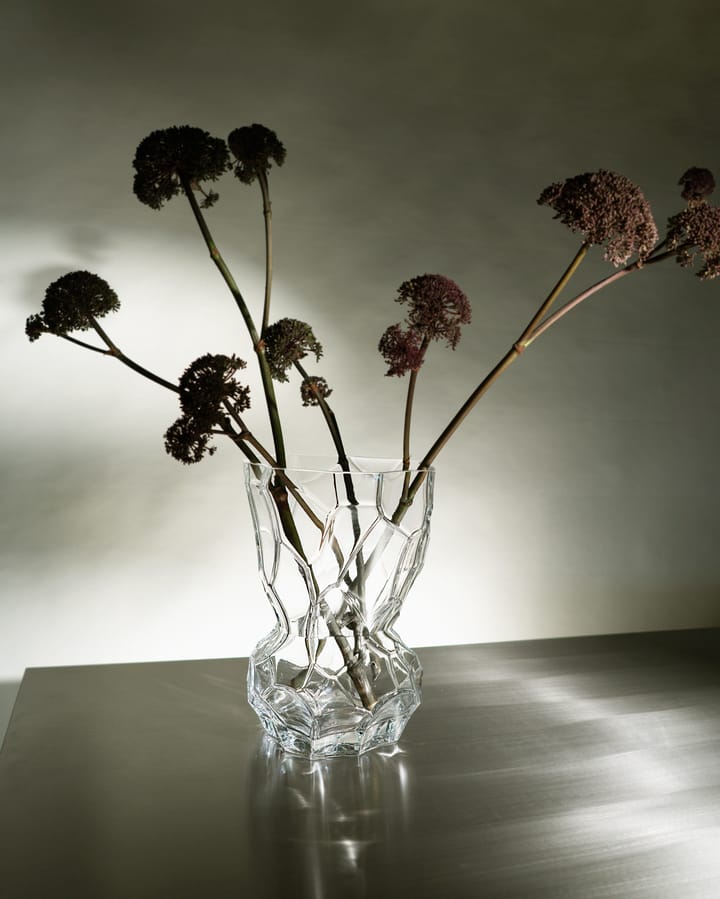Reflection Vase 24 x 30 cm - Clear - Hein Studio