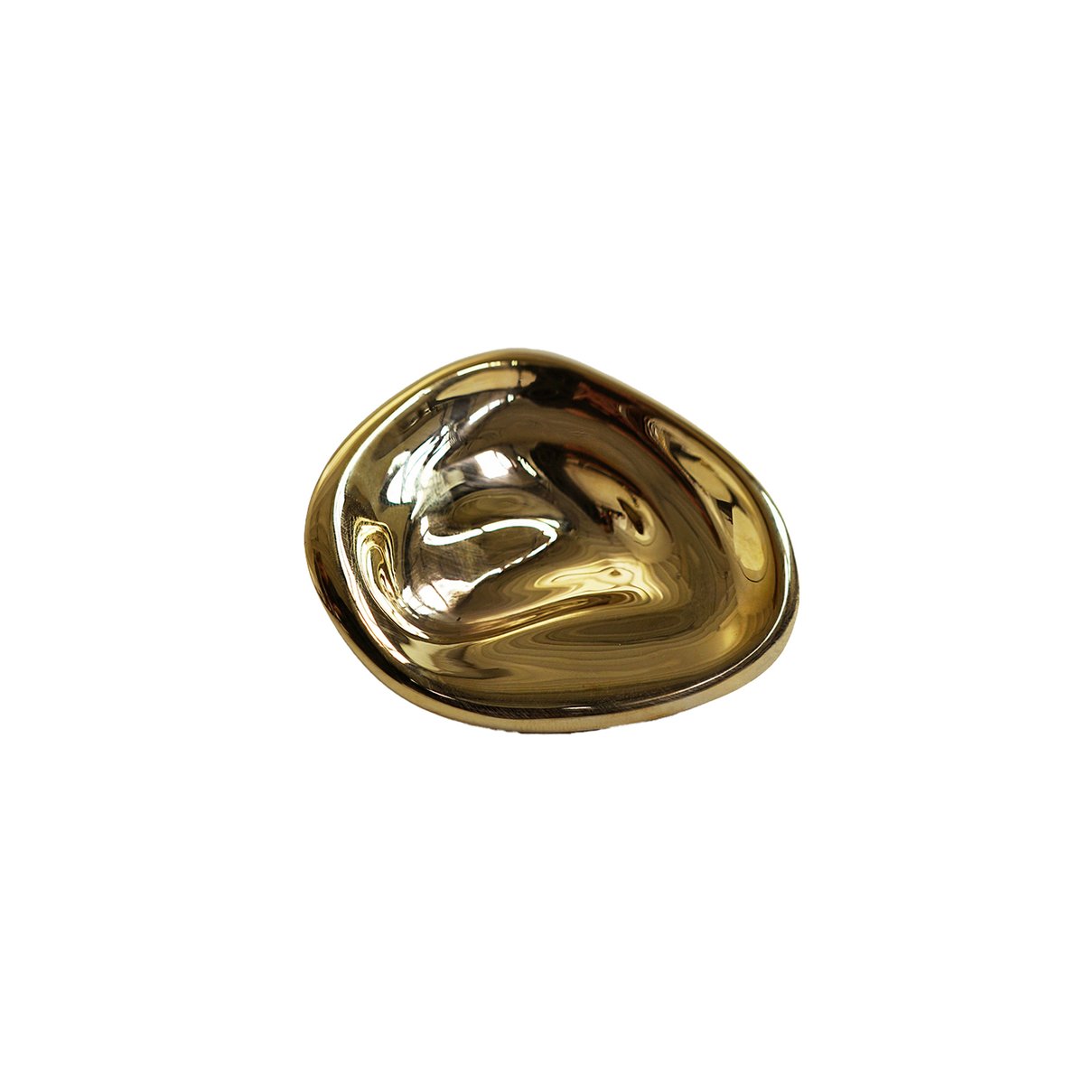 Hein Studio Ripple No. 01 Knopf klein Brass