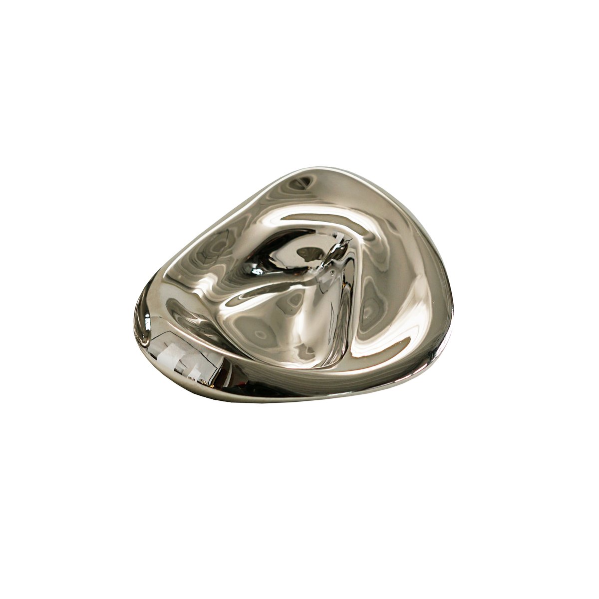Hein Studio Ripple No. 02 Knopf groß Chrome