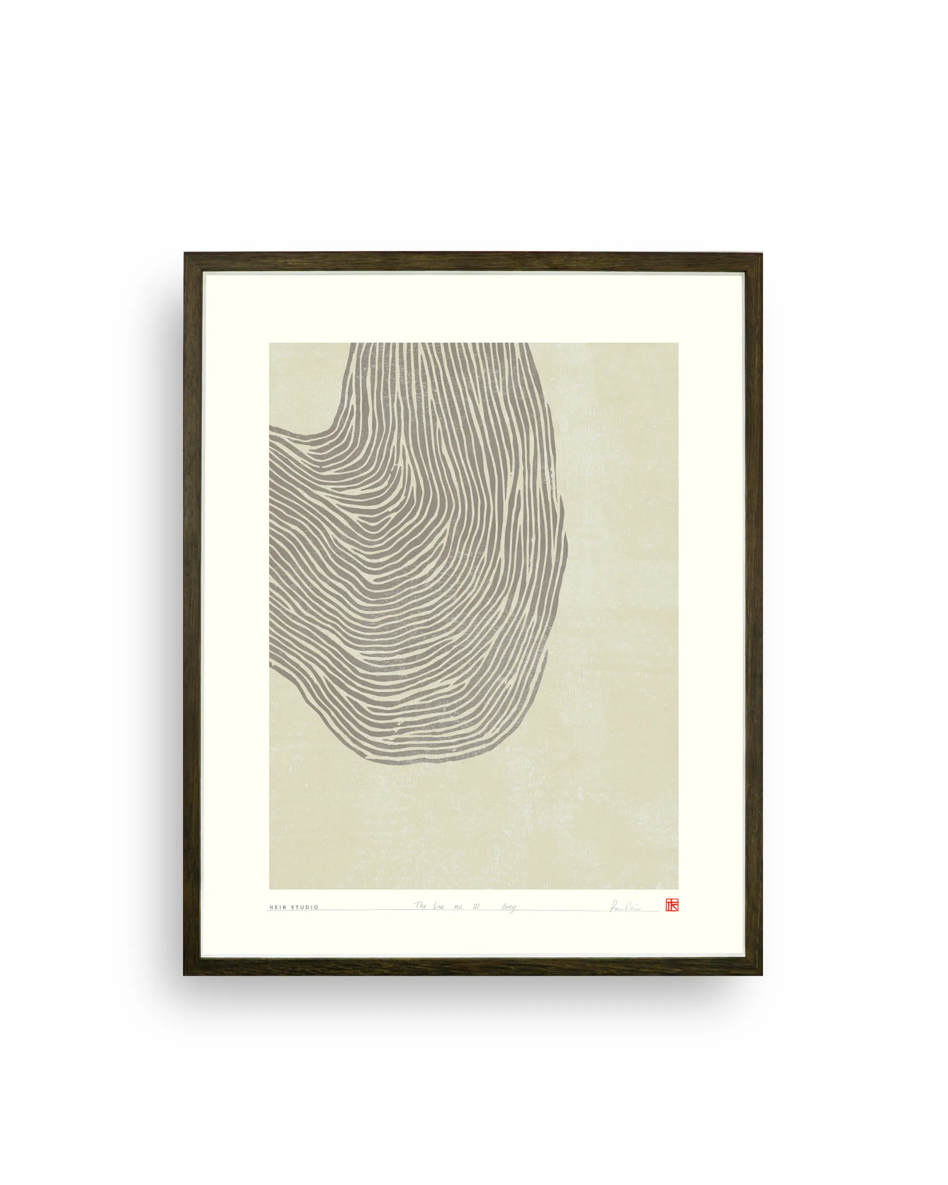 The Line Poster 40 x 50 cm, No. 21 Hein Studio