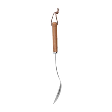 Edelstahl Servierlöffel 34cm - Buche - Heirol