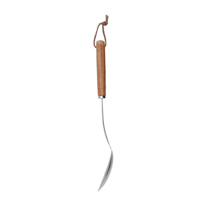 Edelstahl Servierlöffel 34cm, Buche Heirol