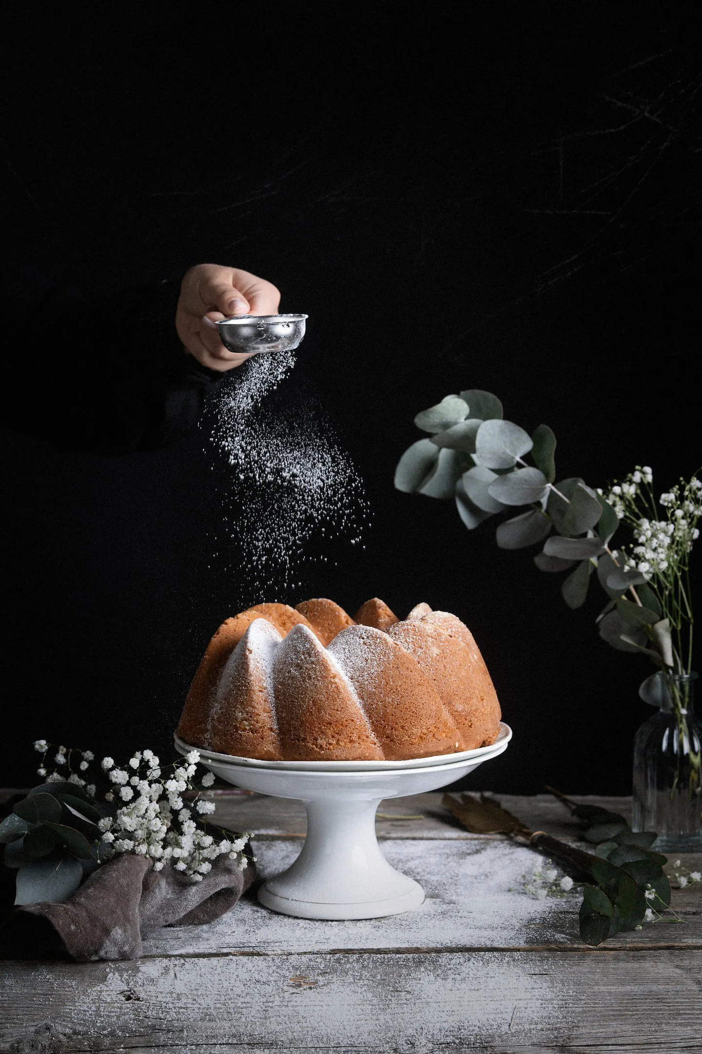 Heirol Backform aus gegossenem Aluminium, Drehen Heirol