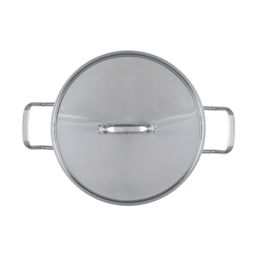 Heirol Cerasafe® Triply Sauteuse 4 Liter. - Edelstahl - Heirol