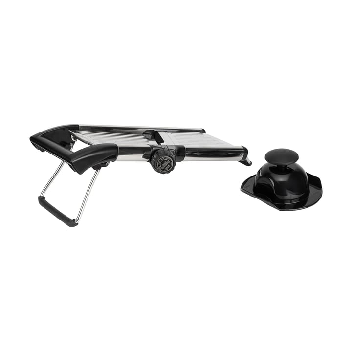 Heirol Mandoline rostfreier Stahl - Schwarz-Edelstahl - Heirol