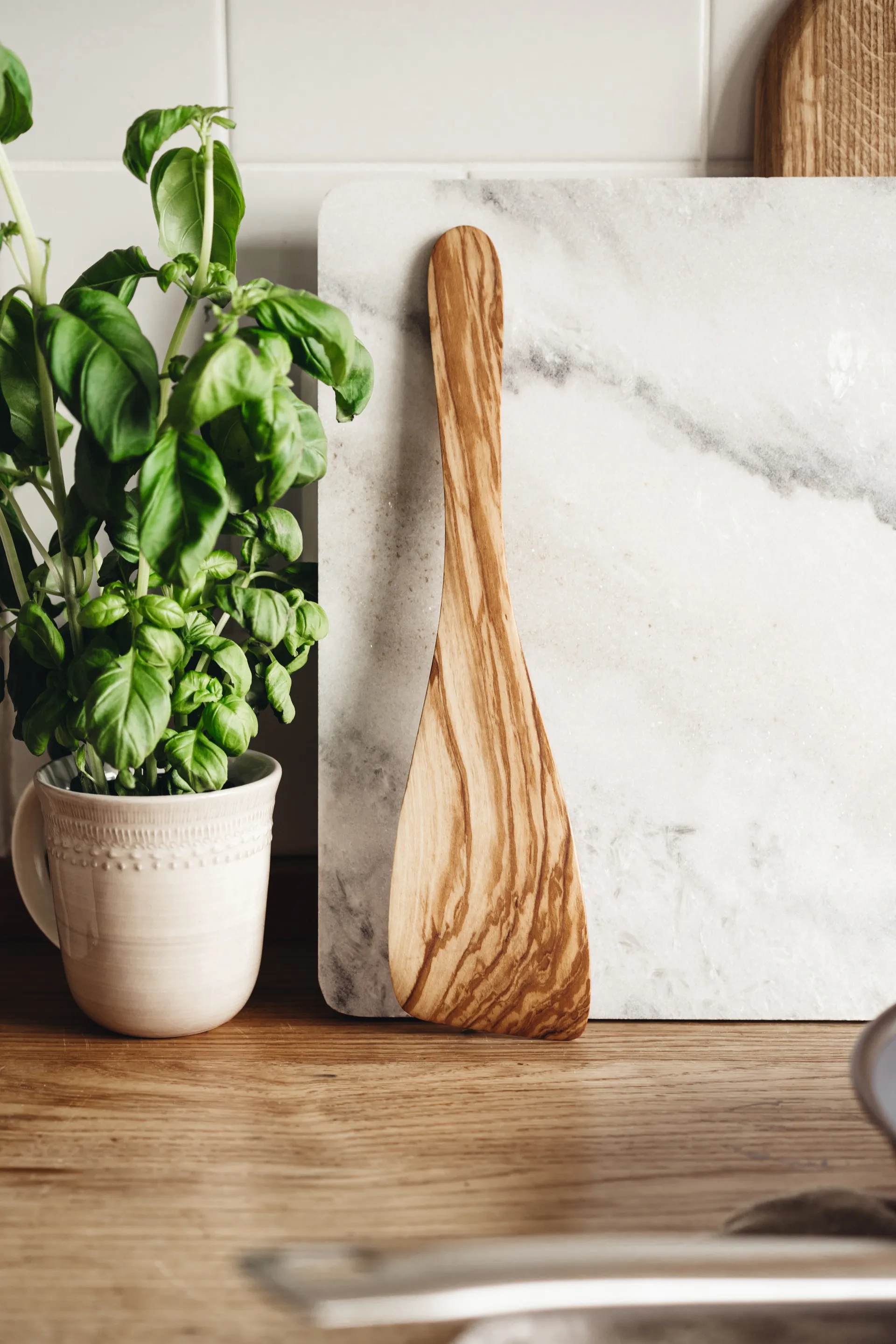 Heirol Spatel Olivenholz, 32cm Heirol