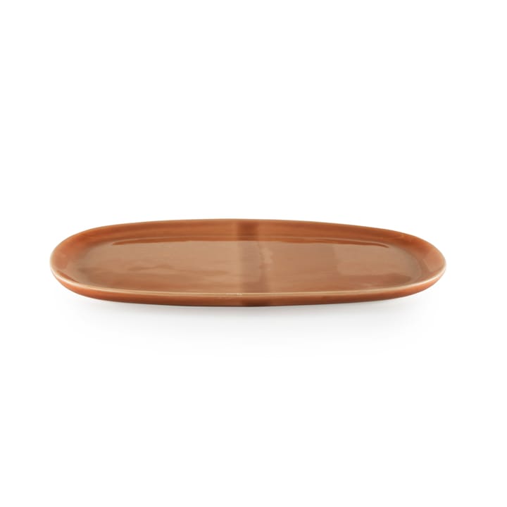 Heirol x Nosse Svelte Teller oval 25cm - Terracotta - Heirol