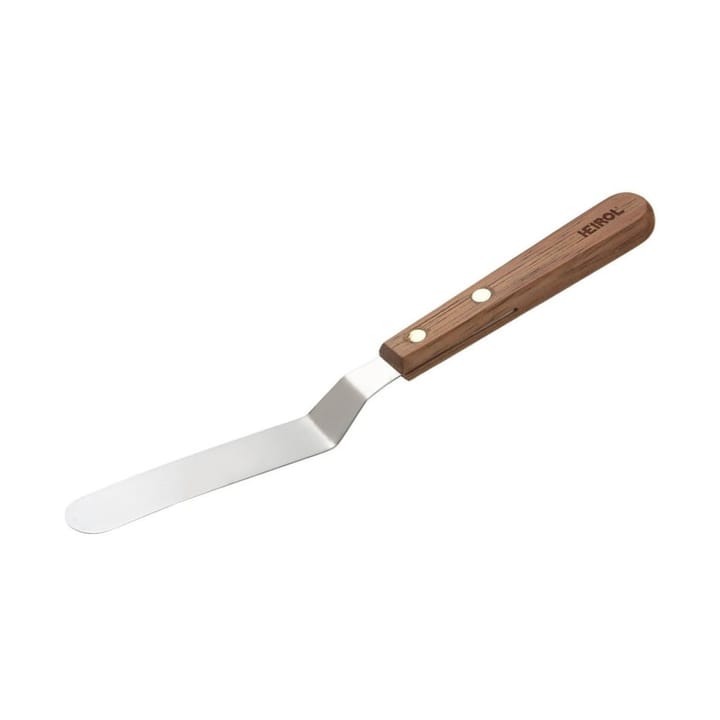 Palettenmesser mit abgewinkeltem Holzgriff - Rosenholz-Edelstahl - Heirol