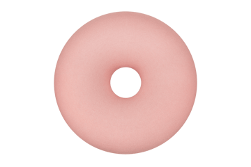 Boa Pouf Ø114 cm - Cotton candy - Hem