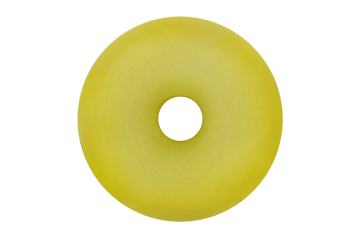 Boa Pouf Ø114 cm - Sulfur yellow - Hem