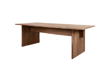 Bookmatch Esstisch 220 cm - Walnuss - Hem