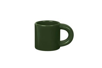 Bronto Espressotasse 10 cl 4er-Pack - Green - Hem