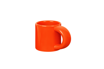 Bronto Espressotasse 10 cl 4er-Pack - Orange - Hem
