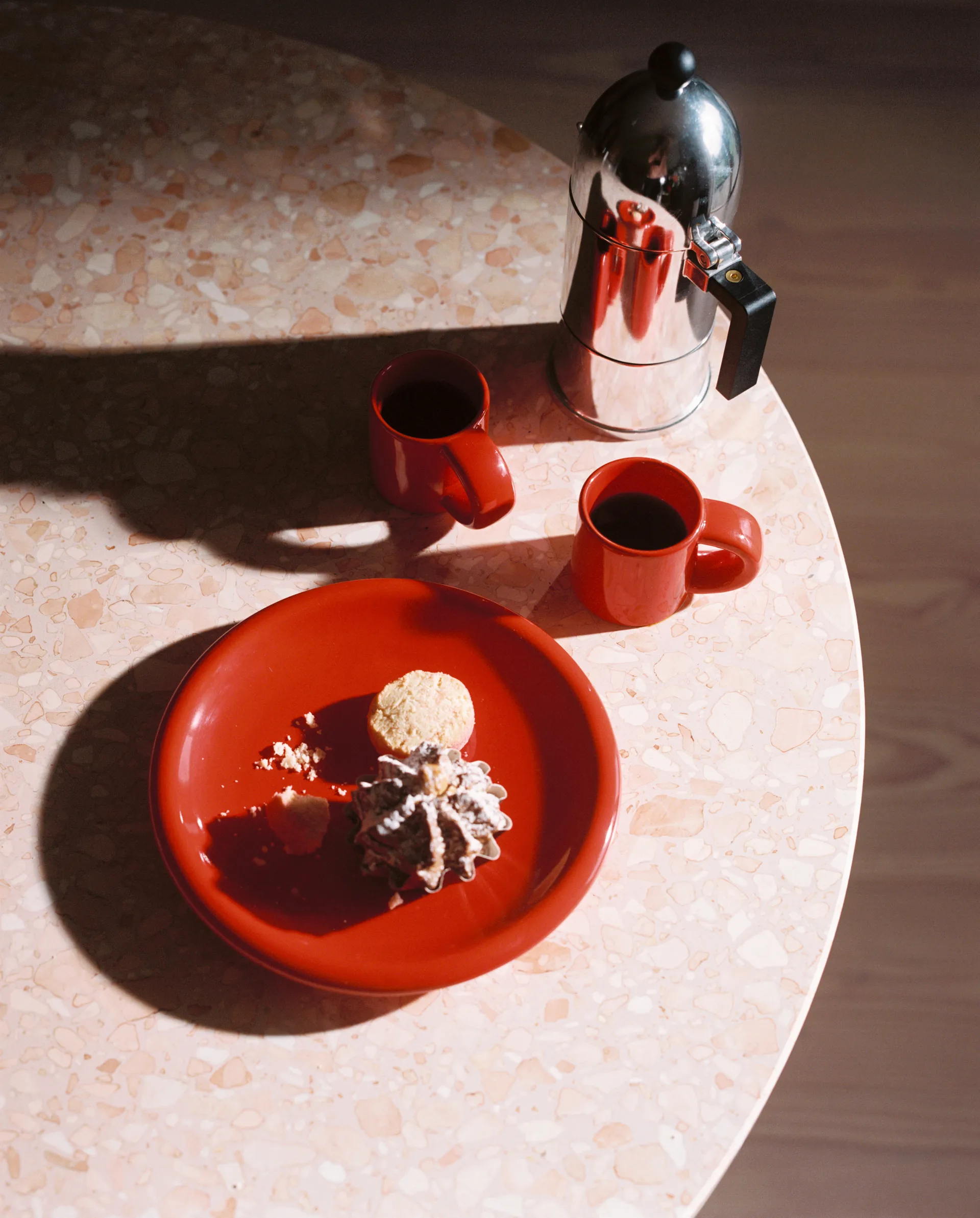 Bronto Espressotasse 10 cl 4er-Pack, Orange Hem