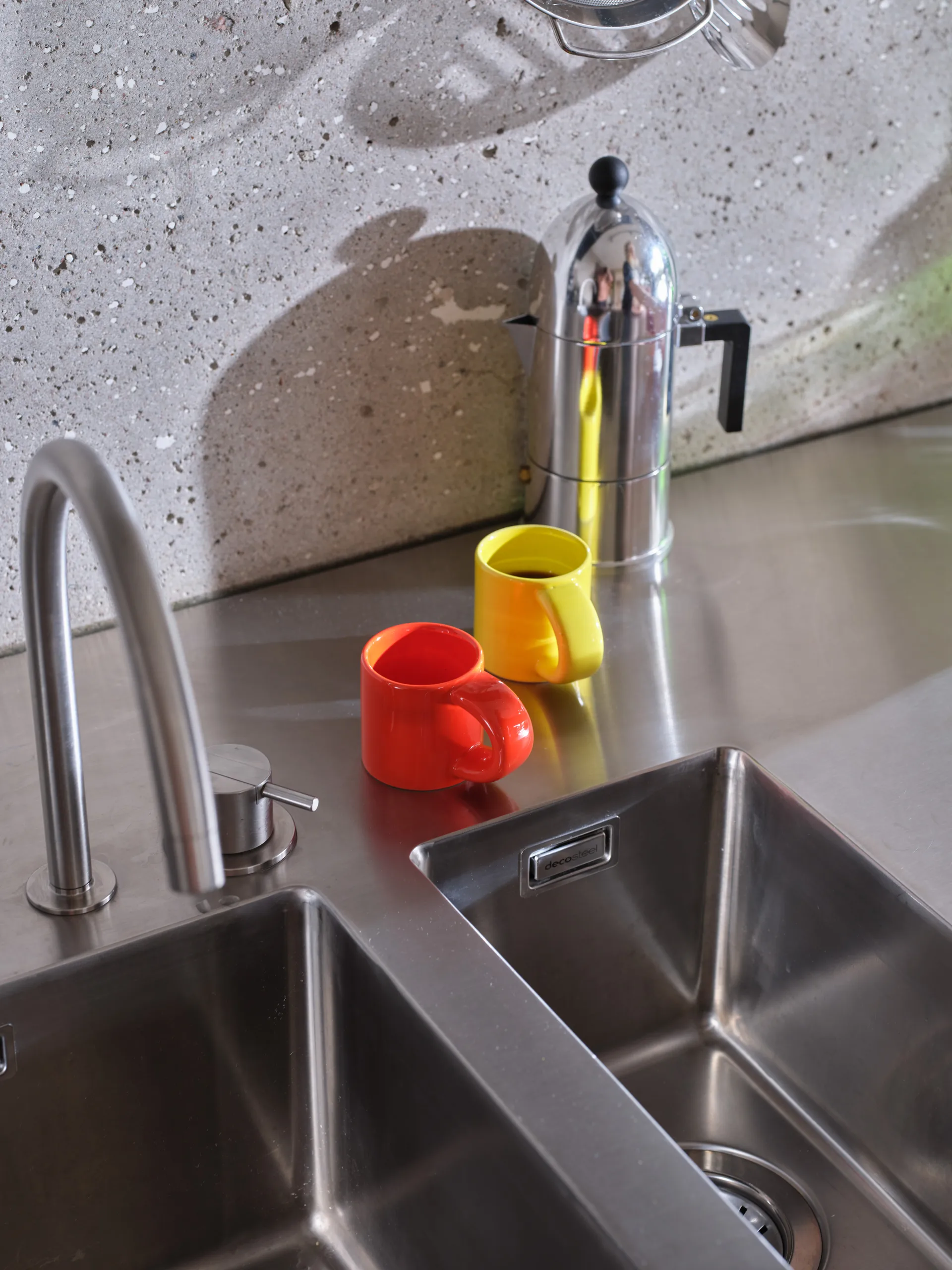 Bronto Espressotasse 10 cl 4er-Pack, Orange Hem