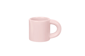 Bronto Espressotasse 10 cl 4er-Pack - Pink - Hem