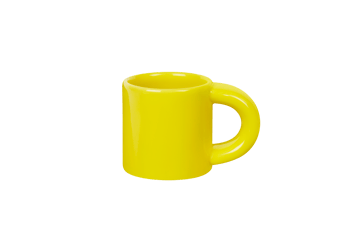 Bronto Espressotasse 10 cl 4er-Pack - Yellow - Hem
