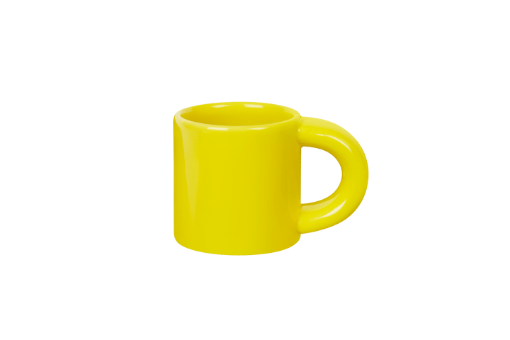 Bronto Espressotasse 10 cl 4er-Pack, Yellow Hem