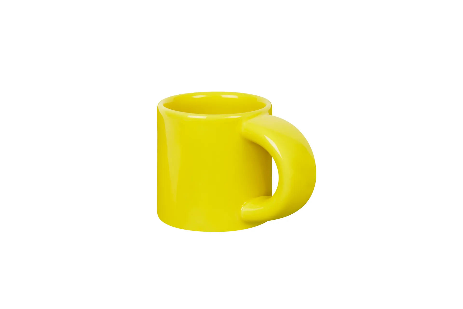 Bronto Espressotasse 10 cl 4er-Pack, Yellow Hem