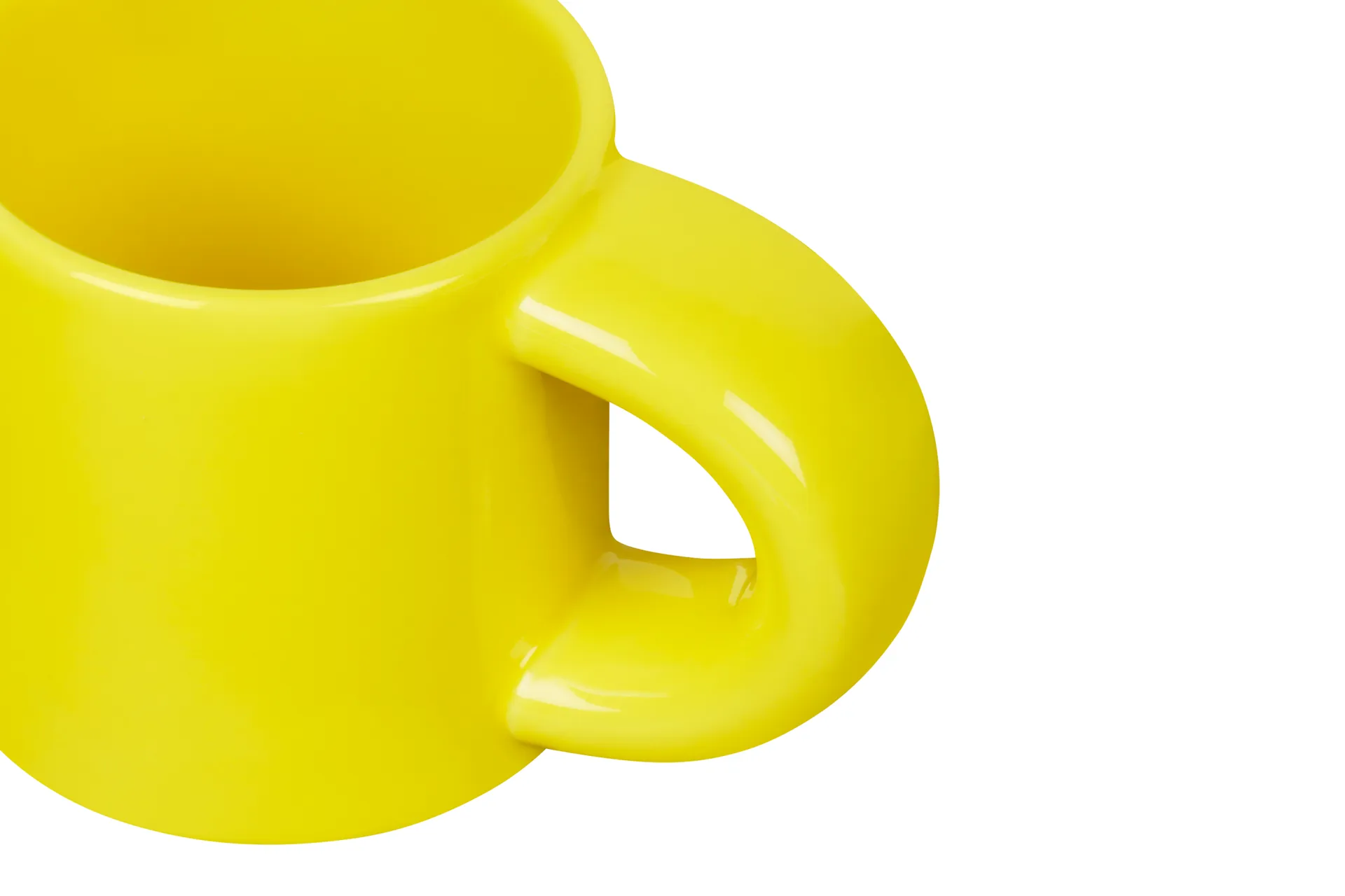 Bronto Espressotasse 10 cl 4er-Pack, Yellow Hem