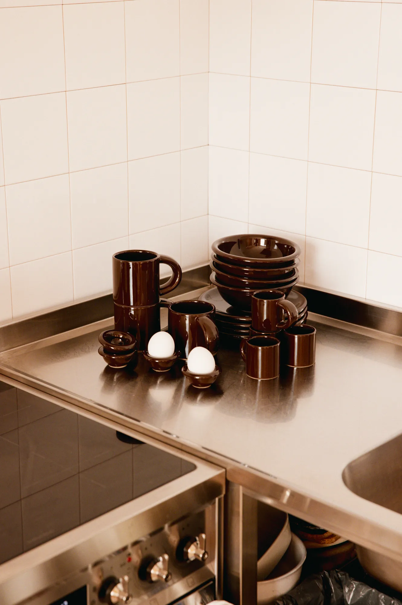 Bronto Schale Ø17 cm 2er-Pack, Brown Hem