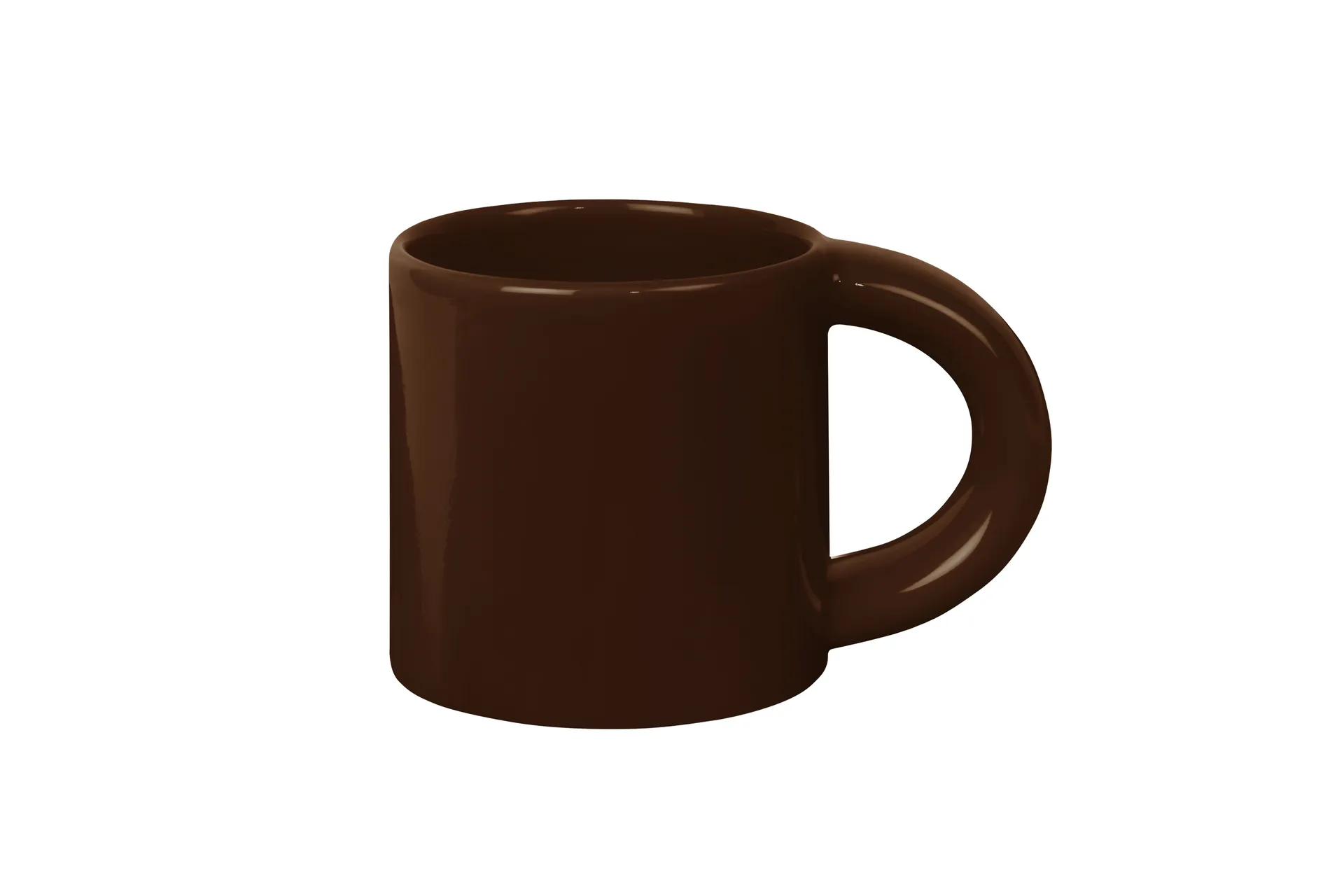 Bronto Tasse 30 cl 2er-Pack, Brown Hem